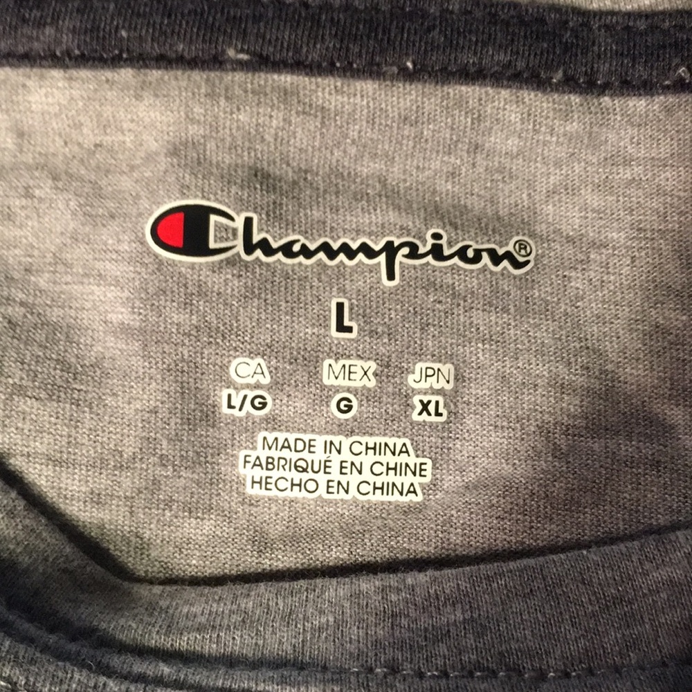 Champion Notre Dame Long Sleeve Tee NWT - Picture 6 of 9